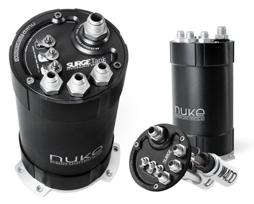 Nuke Performance 2G Fuel Surge Tank 3.0 Liter Ti Automotive/Walbro GST 400-535lph Fuel Pumps - Image 2