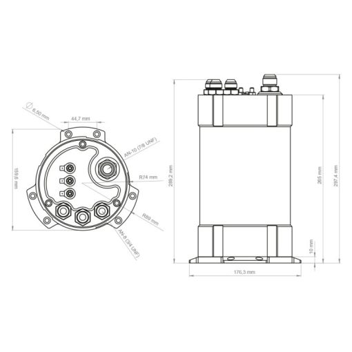 Nuke Performance 2G Fuel Surge Tank 3.0 Liter Ti Automotive/Walbro GST 400-535lph Fuel Pumps - Image 7