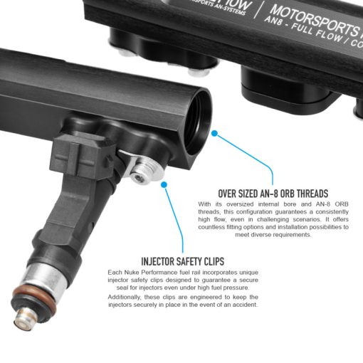 Nuke Performance Fuel Rail - Audi 5 Cylinder 20V AAN S4 & S6 - Image 3