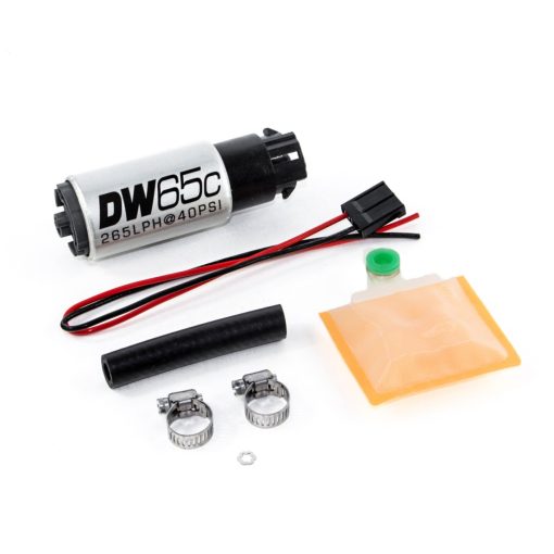 Deatschwerks DW65C 265lph Fuel Pump Universal Fit with Clips and Install Kit - Image 2