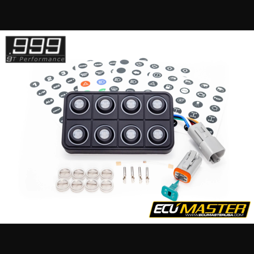 ECUMaster 8-POSITION CAN KEYBOARD - Image 2