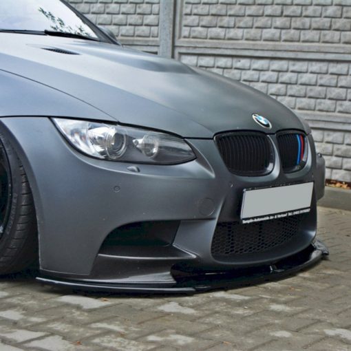 Maxton Design BMW M3 Front Lip In Gloss Black For M Performance Front Splitter (E92 & E93) - Image 2