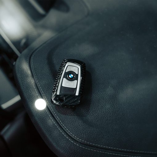 BMW F Series Gloss Carbon Fibre Key Fob Case - Image 3