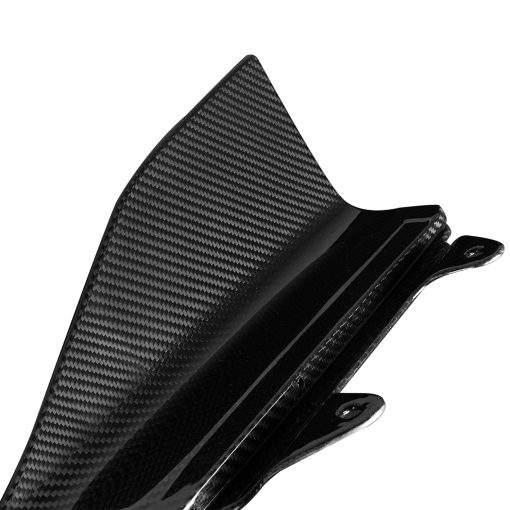 MHC+ BMW M2 F87 Performance Style Side Winglets In Gloss Pre Preg Carbon Fibre (F87 inc Competition) - Image 2