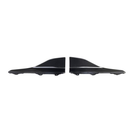 MHC+ BMW M2 F87 Performance Style Side Winglets In Gloss Pre Preg Carbon Fibre (F87 inc Competition) - Image 4