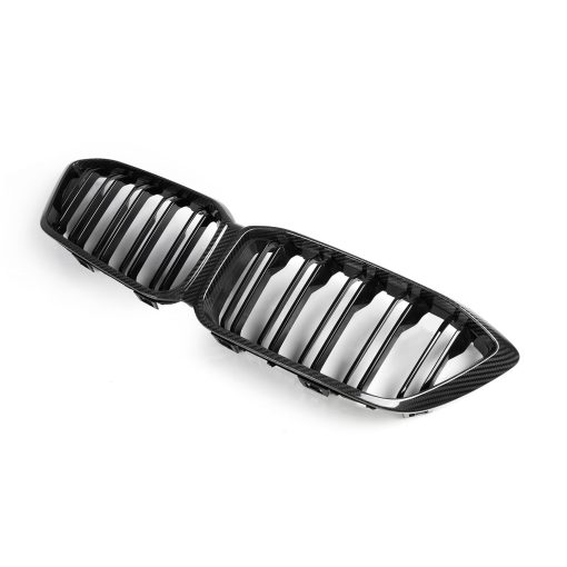 MHC+ BMW F87 M2 Competition Premium Front Grille In Pre Preg Carbon Fibre & Gloss Black (2018-2020) - Image 5