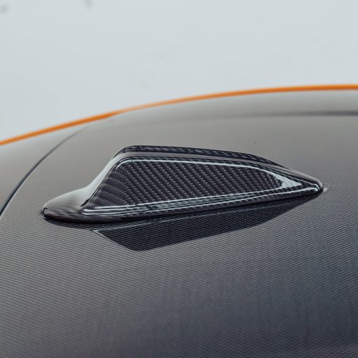 MHC+ BMW M3/3 Series LCI Shark Fin Antenna Cover In Gloss Pre Preg Carbon Fibre (G80/G81/G20/G21 2023+) - Image 4