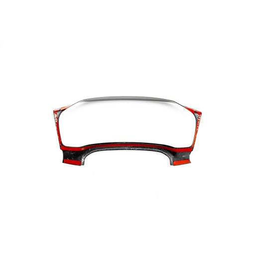 SHFT BMW G80/G81 M3 & G82/G83 M4 Pre-LCI Display Cluster Trim In Gloss Carbon Fibre (Right-Hand Drive) - Image 5