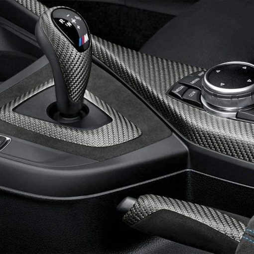 Genuine BMW M Performance BMW F87 M2 Competition Interior Trim Kit In Carbon Fibre & Alcantara (Right-Hand Drive) - Image 5