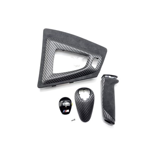 Genuine BMW M Performance BMW F87 M2 Competition Interior Trim Kit In Carbon Fibre & Alcantara (Right-Hand Drive) - Image 7