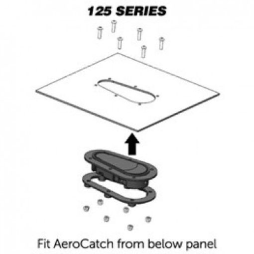 AeroCatch 125-4100 Xtreme Series Locking Hood Pins - Image 2