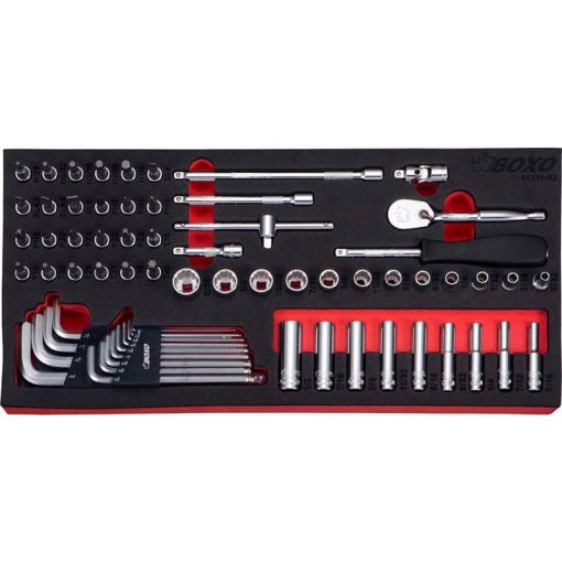 BOXO 65Pc 1/4" Imperial Master Set