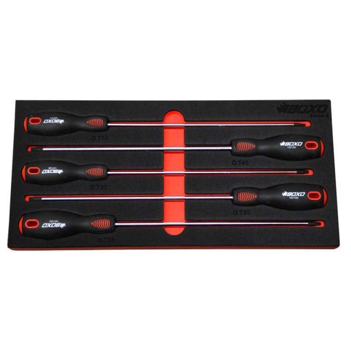 BOXO 5Pc XL Torx Screwdriver Set