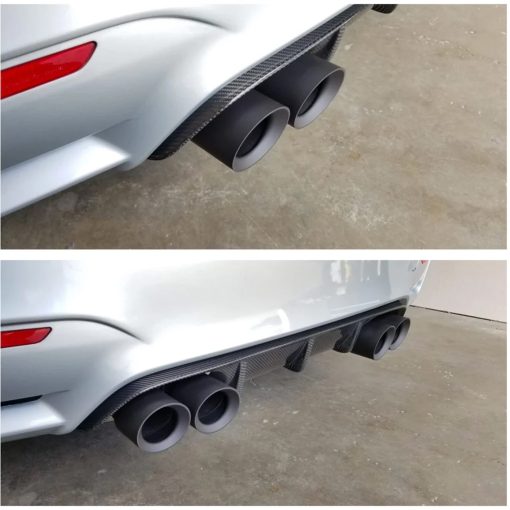 Burger Motorsports BMW M3/M4/M2 Competition Angle Cut Billet Exhaust Tips (F80/F82/F83/F87) - Image 2