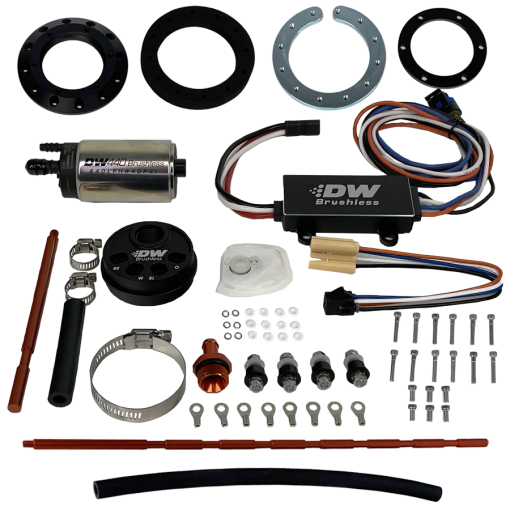 Deatschwerks Universal In-Tank Pump Mount + DW440 Brushless, 415lph fuel pump and controller