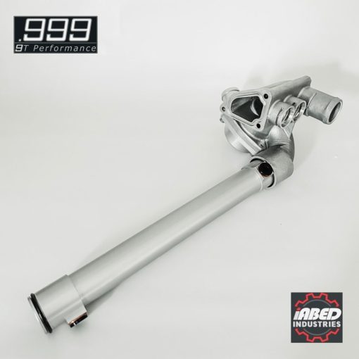 iABED Industries Billet Aluminum Coolant “Crack” Pipe - Longitudinal VR6 Swap - Image 3