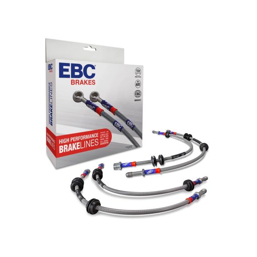 EBC Stainless Steel Braided Brake Lines For Toyota GR Yaris (Mk4 2020+) BLA2142-4L