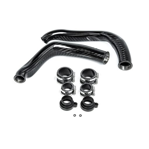 Eventuri BMW S55 Charge Pipes In Gloss Carbon Fibre (F80 M3, F82 M4 & F87 M2 Competition)