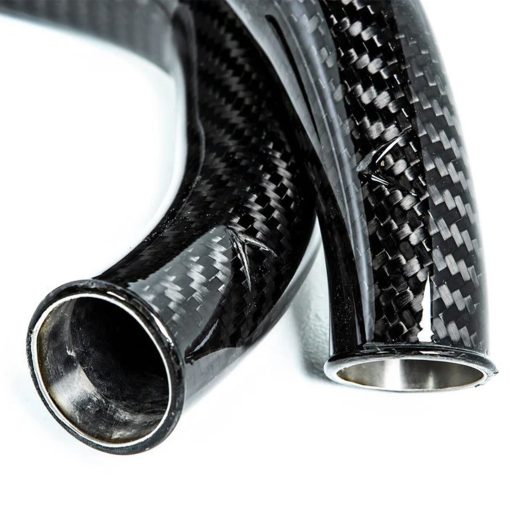 Eventuri BMW S55 Charge Pipes In Gloss Carbon Fibre (F80 M3, F82 M4 & F87 M2 Competition) - Image 6