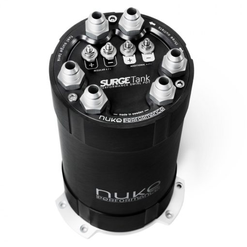 Nuke Performance 2G Fuel Surge Tank 3.0 Liter for 1-3 Internal Fuel Pumps