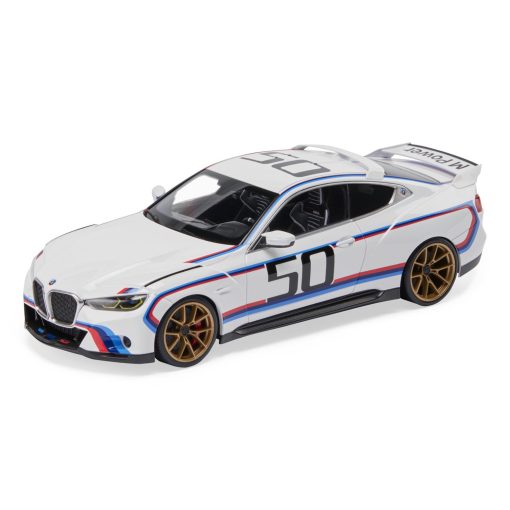 Genuine BMW 3.0 CSL 2022 Car Model 1:18 Scale In White 80432864218