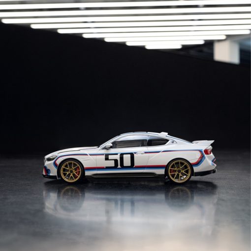 Genuine BMW 3.0 CSL 2022 Car Model 1:18 Scale In White 80432864218 - Image 6