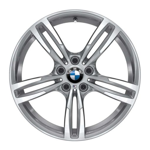 Genuine BMW 437M Alloy Wheels In Ferric Grey With Diamond Cut Finish For BMW F80 M3, F82 M4 & F87 M2