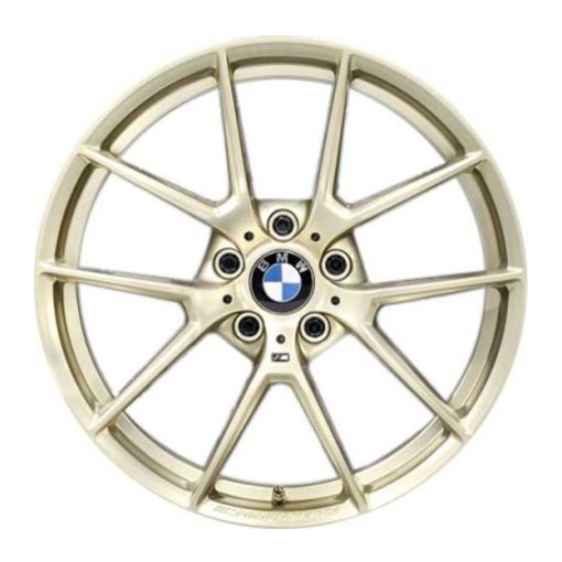 Genuine BMW 763M Alloy Wheels In Frozen Gold Matt For BMW F80 M3, F82 M4 & F87 M2