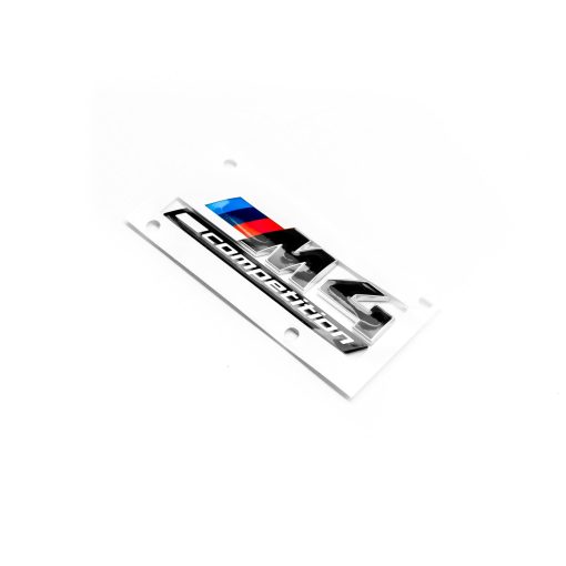 Genuine BMW M4 Competition LCI Rear Badge In Gloss Black (G82/G83) - Image 9