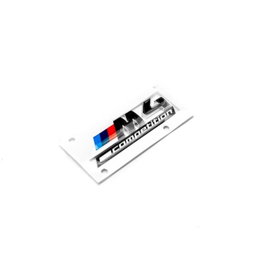 Genuine BMW M4 Competition LCI Rear Badge In Gloss Black (G82/G83) - Image 10