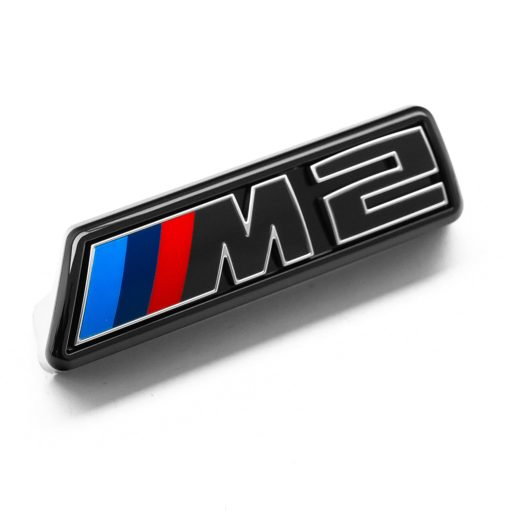 Genuine BMW G87 M2 LCI Front Grille Emblem In Gloss Black - Image 6