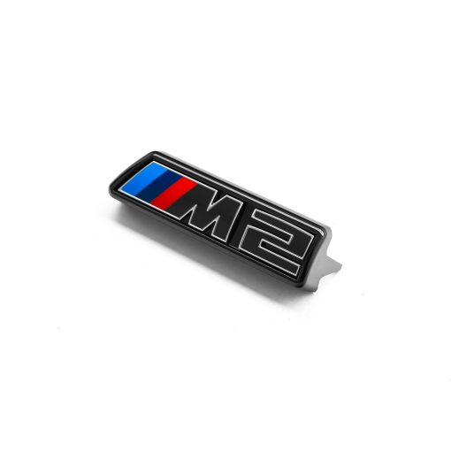 Genuine BMW G87 M2 LCI Front Grille Emblem In Gloss Black - Image 7