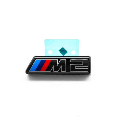 Genuine BMW G87 M2 LCI Front Grille Emblem In Gloss Black - Image 8