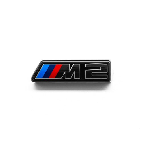 Genuine BMW G87 M2 LCI Front Grille Emblem In Gloss Black