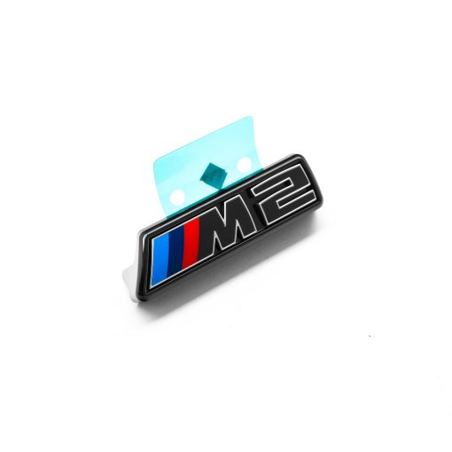 Genuine BMW G87 M2 LCI Front Grille Emblem In Gloss Black - Image 9