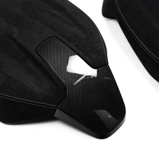 Genuine BMW M Performance G Series Seat Back Covers In Carbon Fibre & Alcantara (2 Door Vehicles) - Image 4