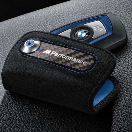 Genuine BMW M Performance Key Case In Alcantara (G Series & F Series) - Image 2