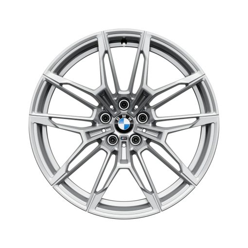 Genuine BMW M Performance 825M Alloy Wheels In Silver For BMW G80/G81 M3, G82/G83 M4 and G87 M2