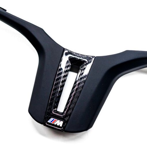 Genuine BMW M Performance Lower Steering Wheel Trim In Carbon Fibre With Heating (G87 M2, G80 M3, G82 M4 & more) - Image 2