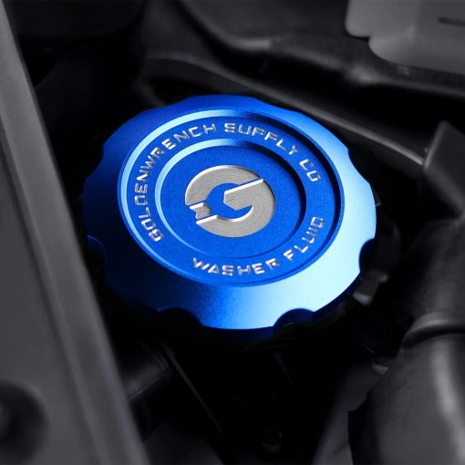 GoldenWrench BMW F Series M Car BLACKLINE Billet Washer Fluid Cap (F87/F80/F82/F83/F22/F30/F32) - Image 3