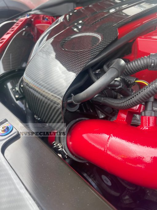 Supra Carbon Half Engine Cover by NVS - Image 4