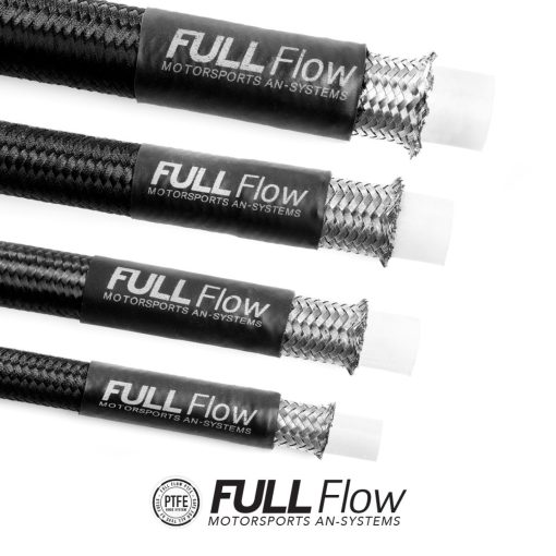 Nuke Performance Black Nylon PTFE Stainless Braided Fuel Hose - AN-10 - Image 3