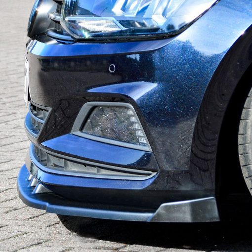 Ingo Noak Volkswagen Polo Mk6 Aggressive Front Splitter In Matte Black - Image 4