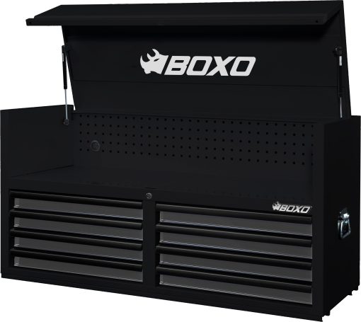 BOXO 53" 8 Drawer Top Box with Drawer Trim Pack - Black Body & Trim Colour Options - Image 5