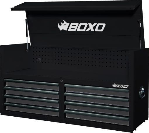 BOXO 53" 8 Drawer Top Box with Drawer Trim Pack - Black Body & Trim Colour Options - Image 6