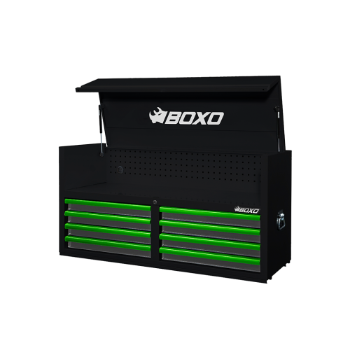 BOXO 53" 8 Drawer Top Box with Drawer Trim Pack - Black Body & Trim Colour Options - Image 4