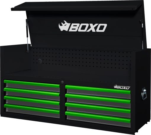 BOXO 53" 8 Drawer Top Box with Drawer Trim Pack - Black Body & Trim Colour Options - Image 7