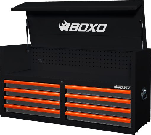 BOXO 53" 8 Drawer Top Box with Drawer Trim Pack - Black Body & Trim Colour Options - Image 8