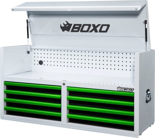 BOXO 53" 8 Drawer Top Box with Drawer Trim Pack - White Body & Trim Colour Options - Image 4