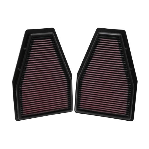 K&N Replacement Air Filters (Pair) For Porsche 911 3.8L H6 Petrol